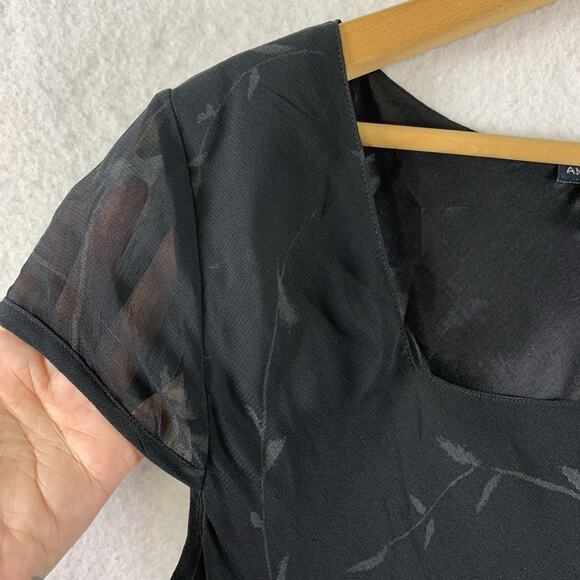 VTG American‎ Angel Womens Floral Maxi Dress Sz M Fairy Grunge Y2K Dark Romantic - Picture 5 of 13